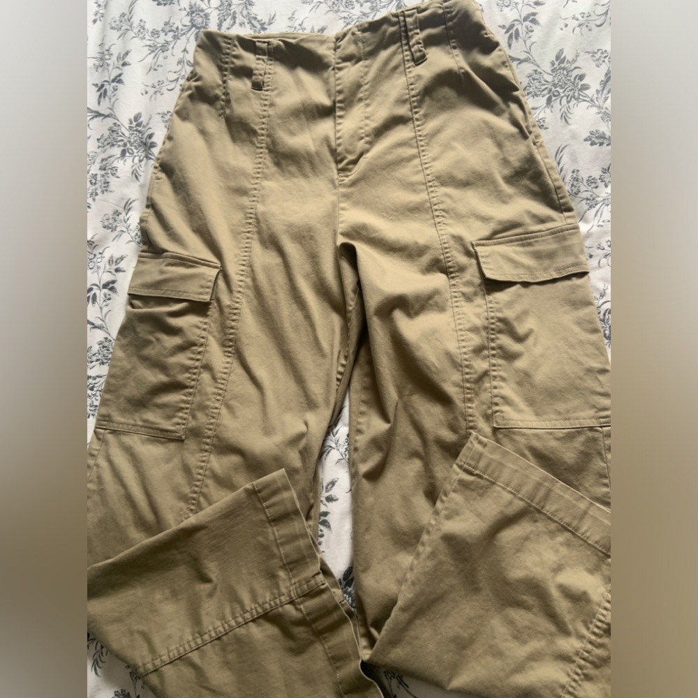Calvin Klein jeans high rise wide leg cargo pants - Picture 10 of 10